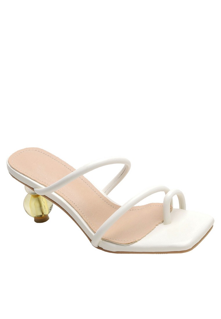 Crystal Mid Heel Sandals YLT2088-3