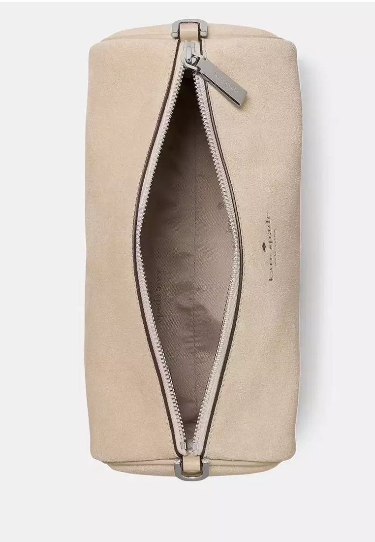 Roulette Suede Crossbody Bag