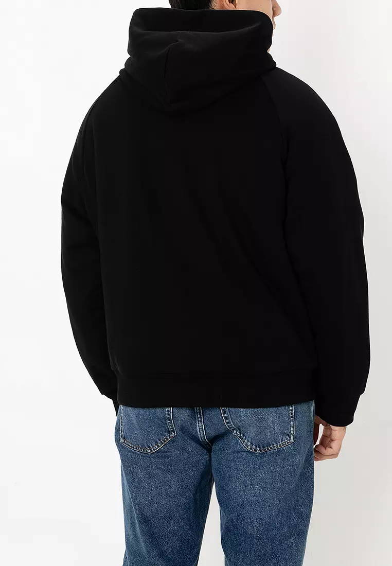 Padded Zip Up Hoodie