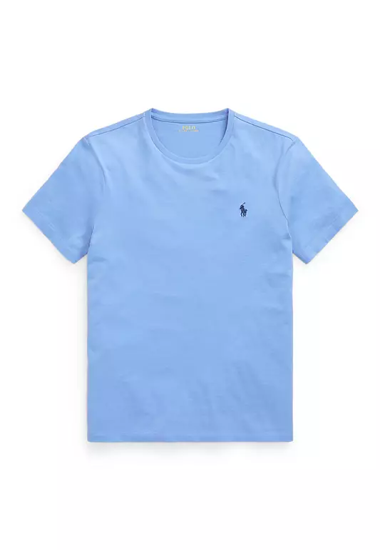 Custom Slim Fit Jersey Crewneck T-Shirt