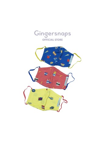 Gingersnaps multi GINGERSNAPS SUPERMASK 3 FACE MASK MULTICOLOR 87DCCES364CBABGS_1