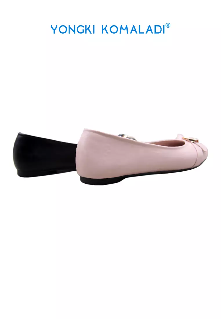 [ ORIGINAL ] YONGKI KOMALADI FLATSHOES OL-BJ8802-24 HITAM