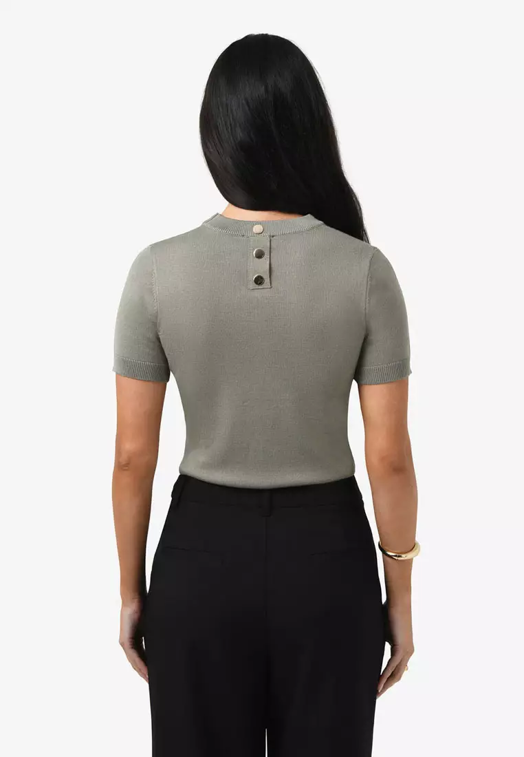 Catherine Short Sleeve Knit