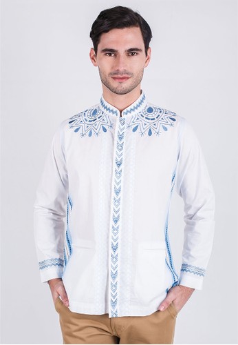 Jual LGS LGS Regular Fit Baju  Koko  Lengan Panjang 