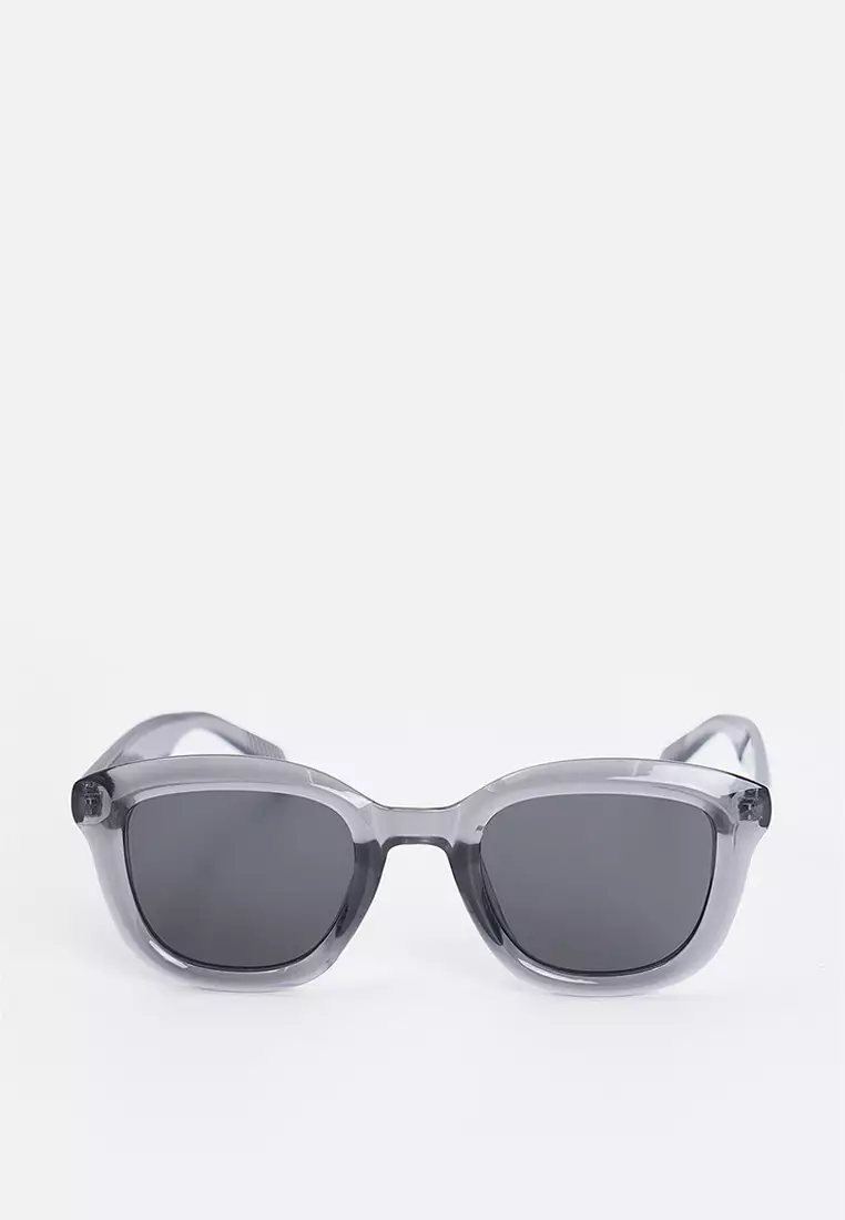 Curved Square Tinted Sunglasses