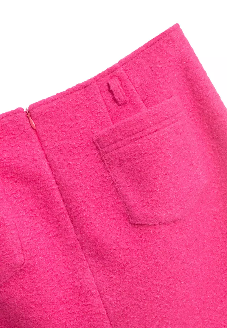 Fushia Pink Mini Skirt