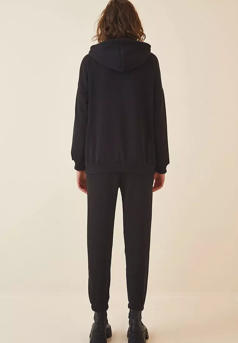 Hooded Fleece Tracksuit Set