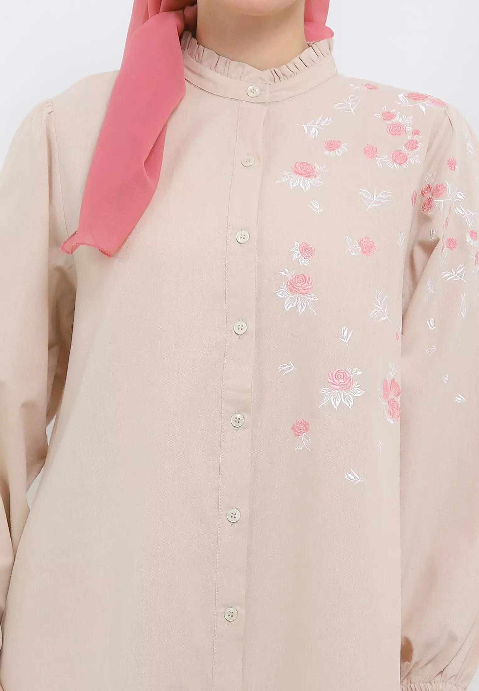 MFMW Kaityln Dress Gamis Cream