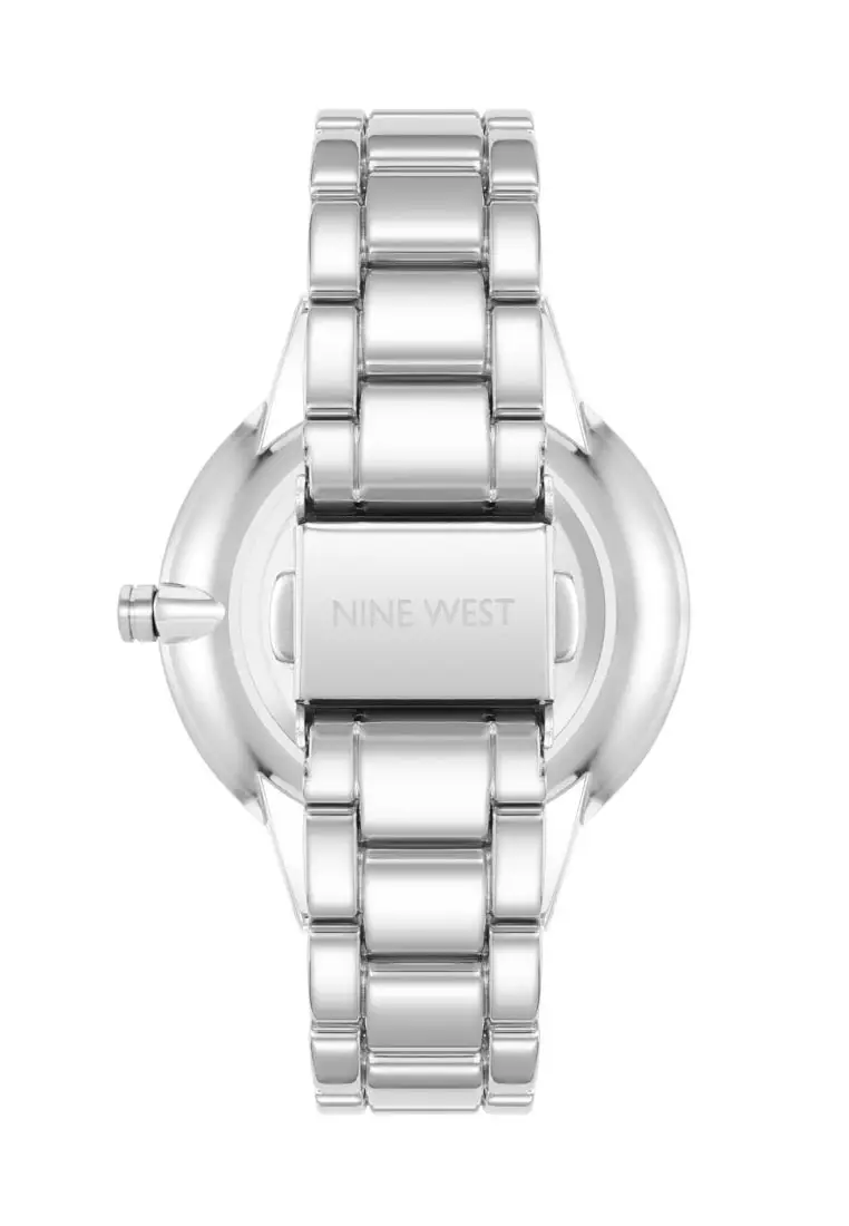 NW2099SVSV0000 Silver Tone Round Watch With Silver Sandblast Dial