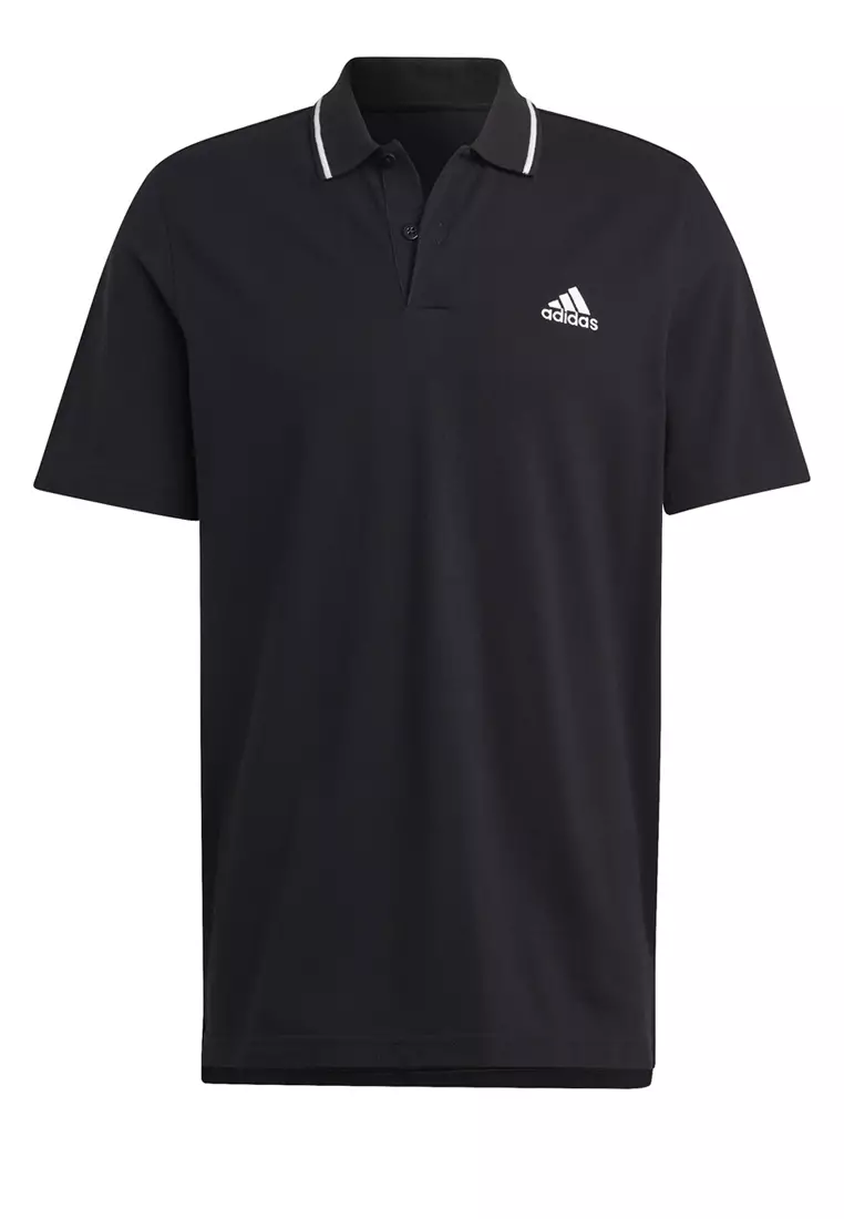 Essentials Piquã© Small Logo Polo Shirt