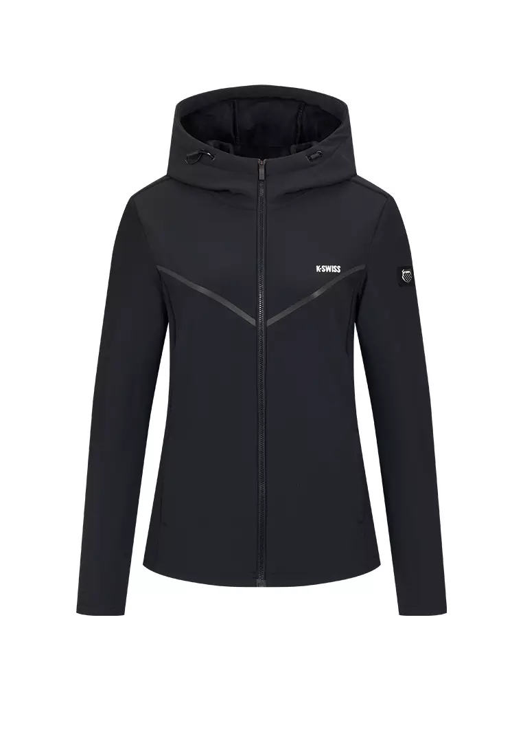 女裝 K-SWISS LOGO 連帽外套