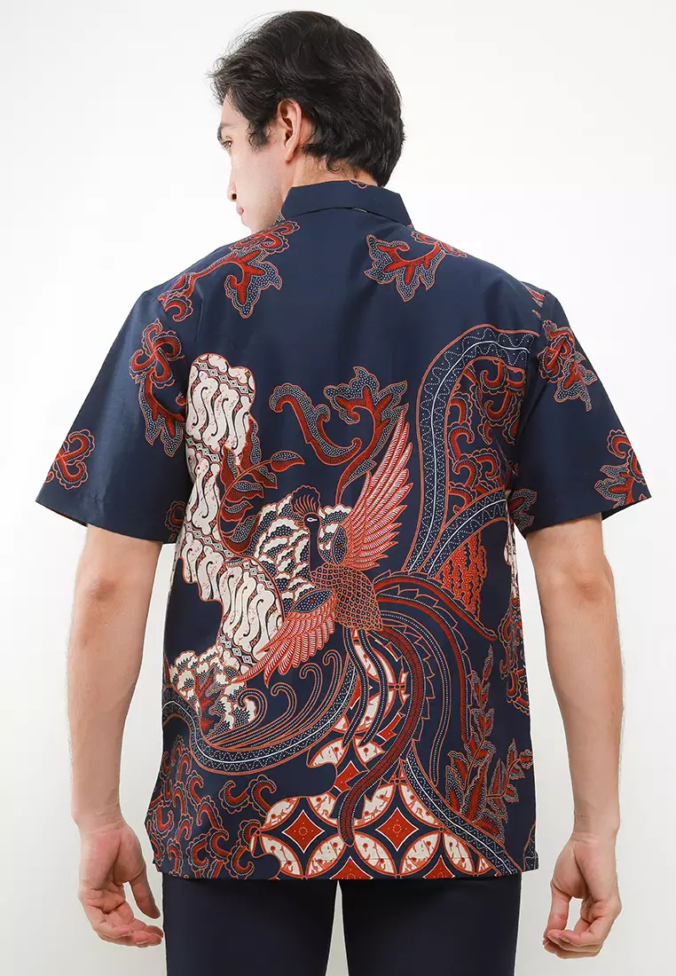 Azada Shirt Kemeja Batik Pria Pendek