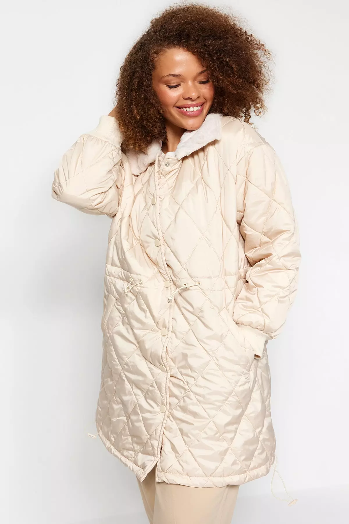 Women's plus size fur coats shop