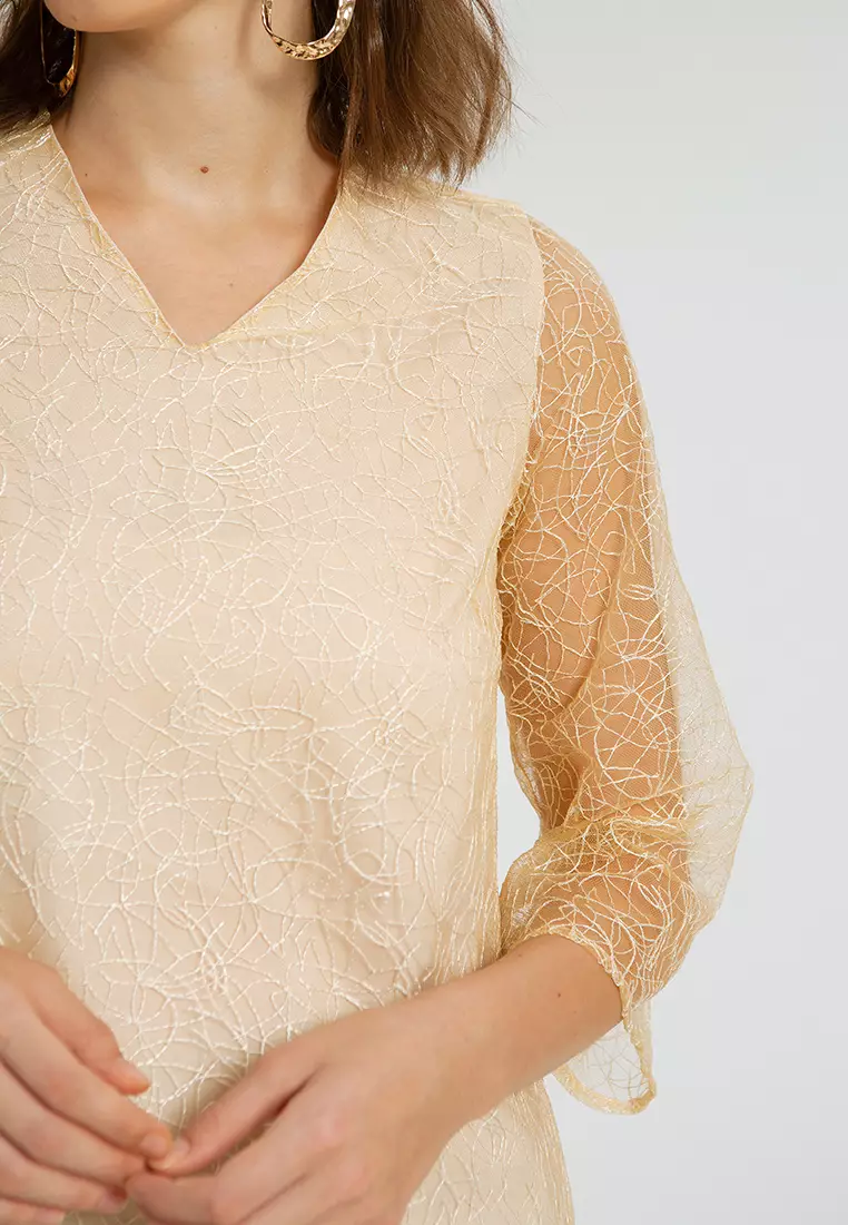 Plate Tunic Pale Sunset