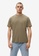 MANGO Man 褐色 Mercerised Regular-Fit T-Shirt 6C6B9AA3519B9EGS_1