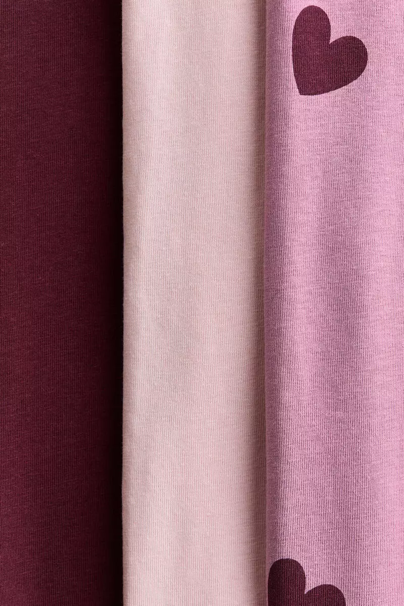 3-pack cotton leggings