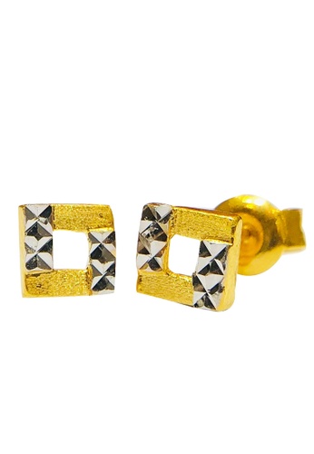 Buy Litz Litz 916 22k Gold Earrings Lge0058 1 46g 21 Online Zalora Singapore
