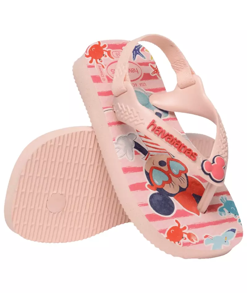 Havaianas 9994 Baby Disney Classics Ii Pink/Red - Sandal Anak