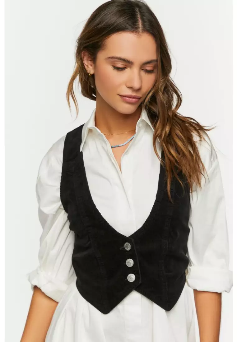 Forever 21 womens suit clearance vest