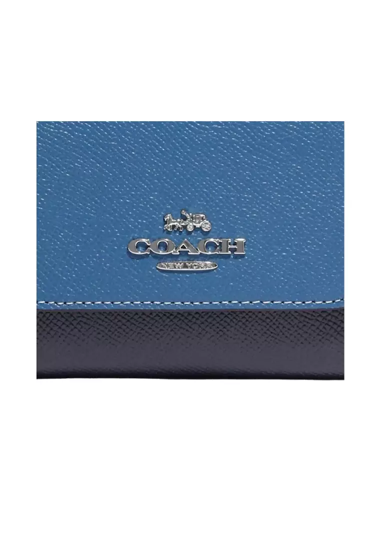 Colorblock coach wallet new arrivals