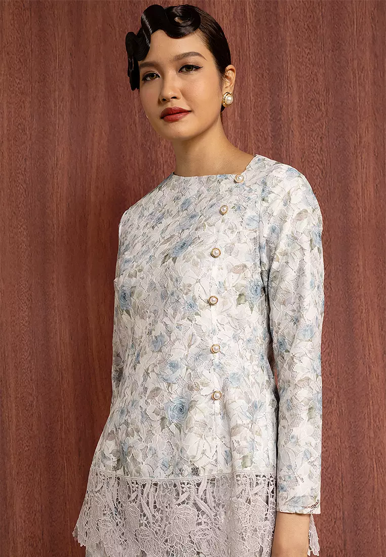 ELEANOR ASYMMETRICAL KEBAYA SET