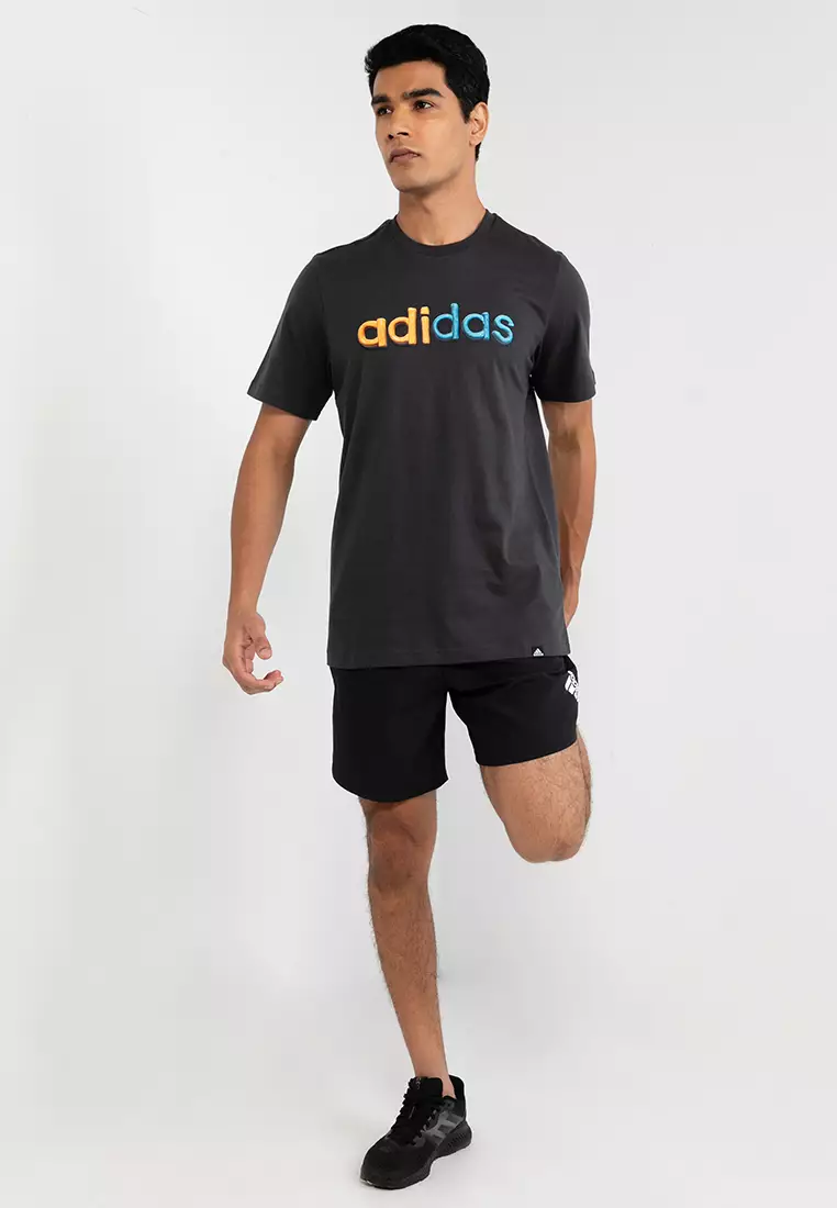 Adidas linear outlet tee