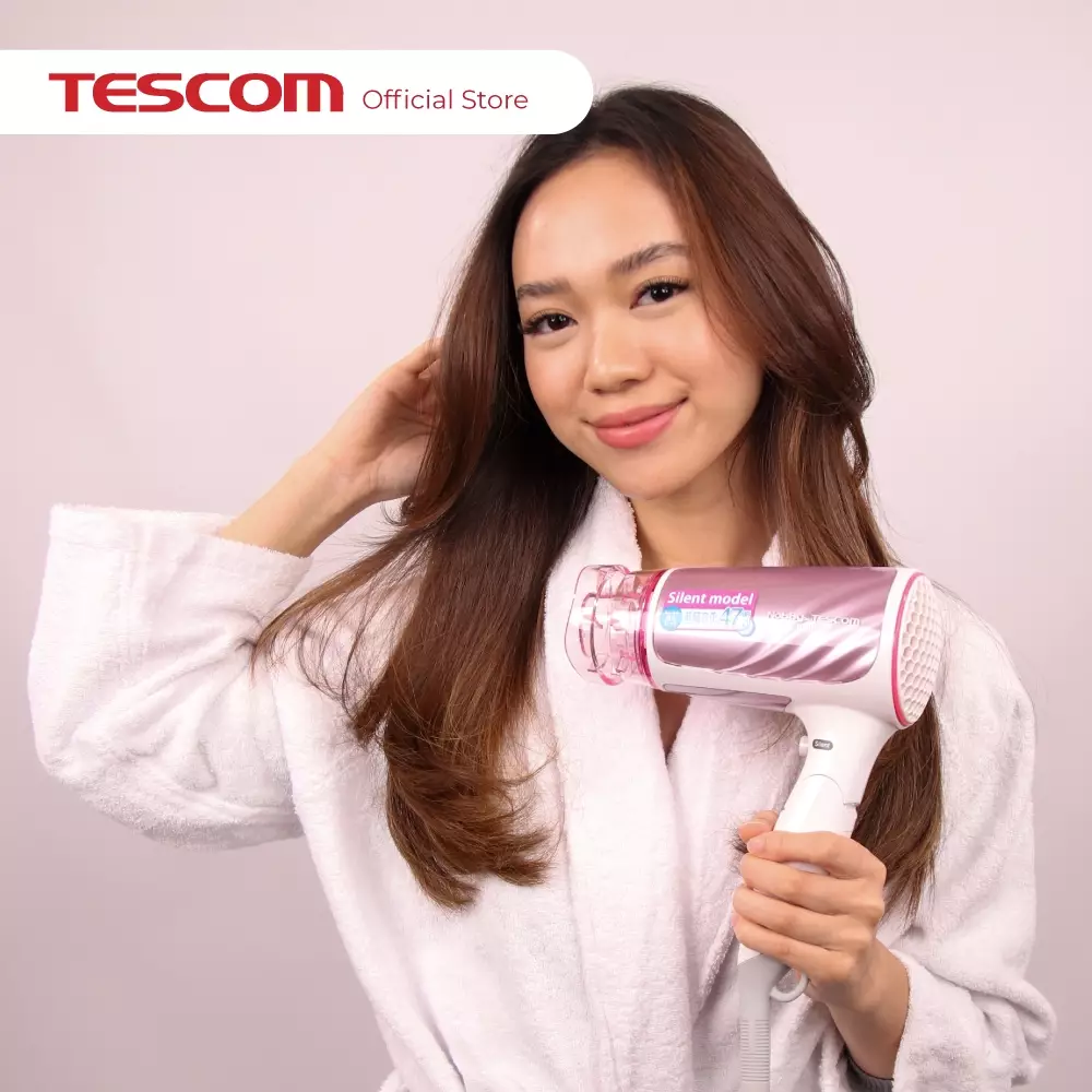Paket Tescom Ion Hair Dryer NTID721 - Catokan Sisir NTIR1832