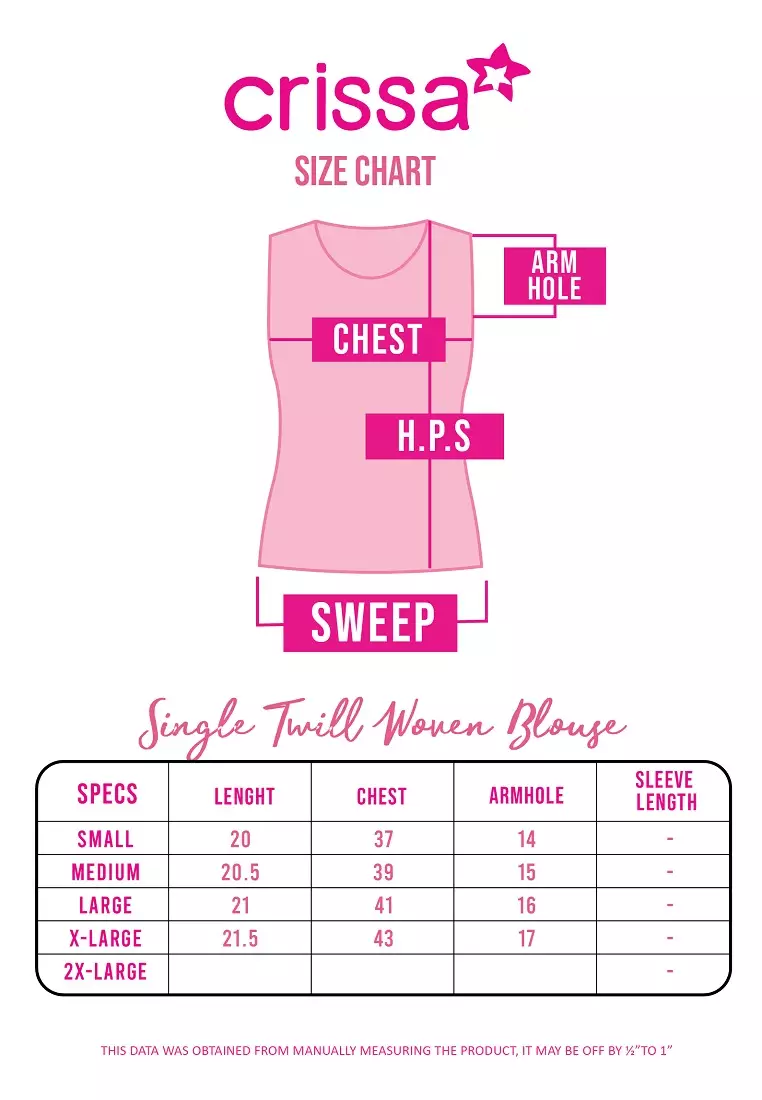 Single Twill Woven Sleeveless Blouse