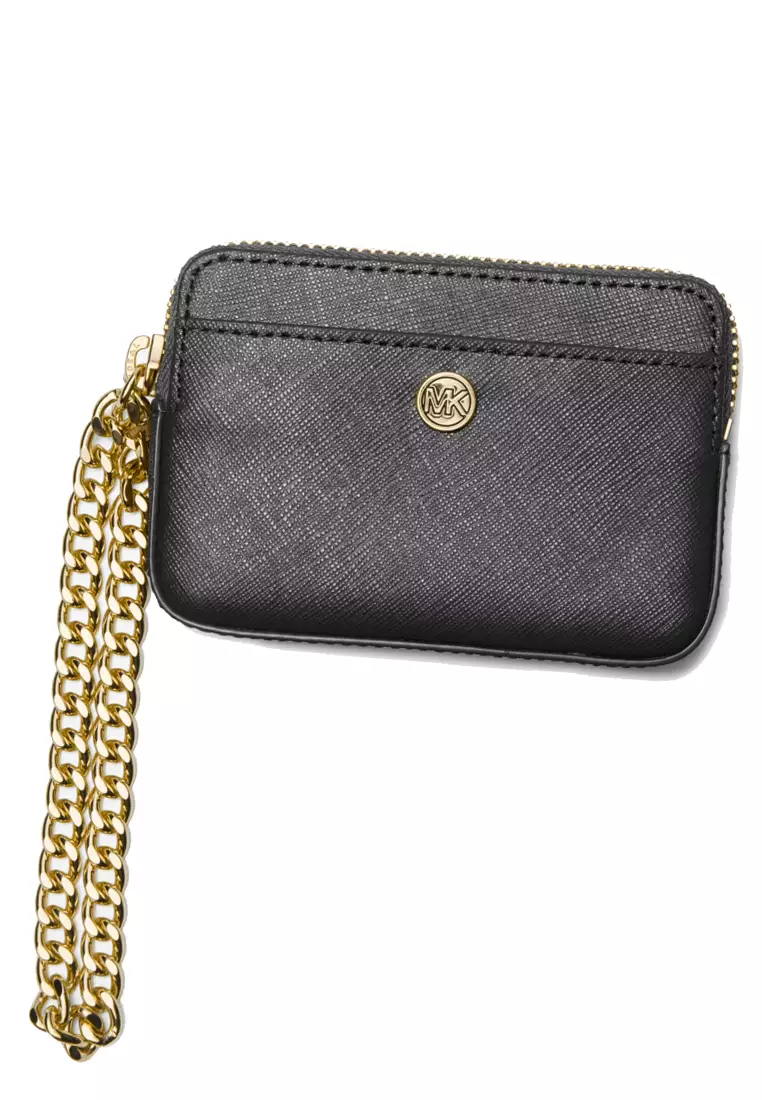 Michael kors leather chain 2025 wallet
