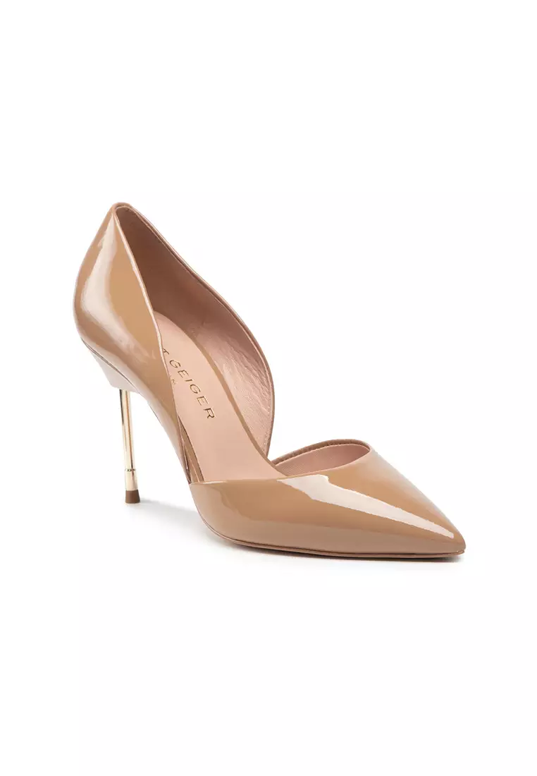 Discount on Kurt Geiger  shoes - SKU: Bond 90 Court Shoe Nude