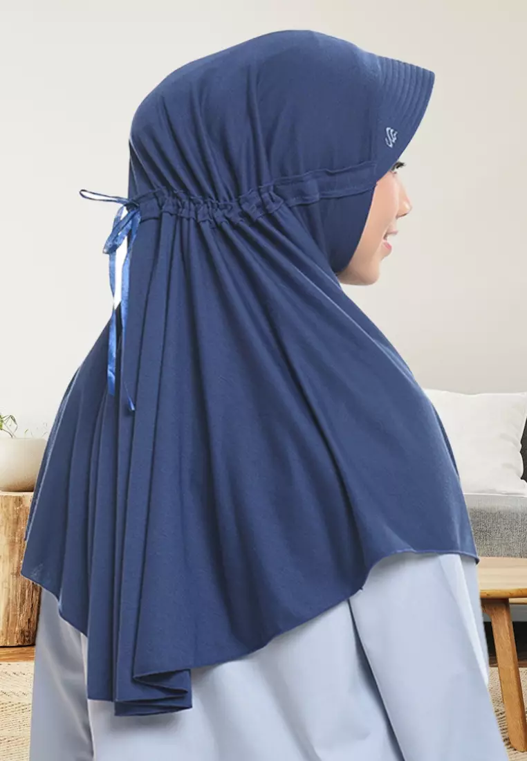 Rabbani - Kerudung Sekolah Instan Innova Lx XS - Navy