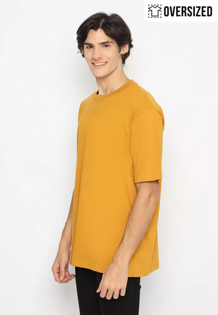 RBJ T-Shirt Cotton Combed Polos Oversized Pria 2079250001