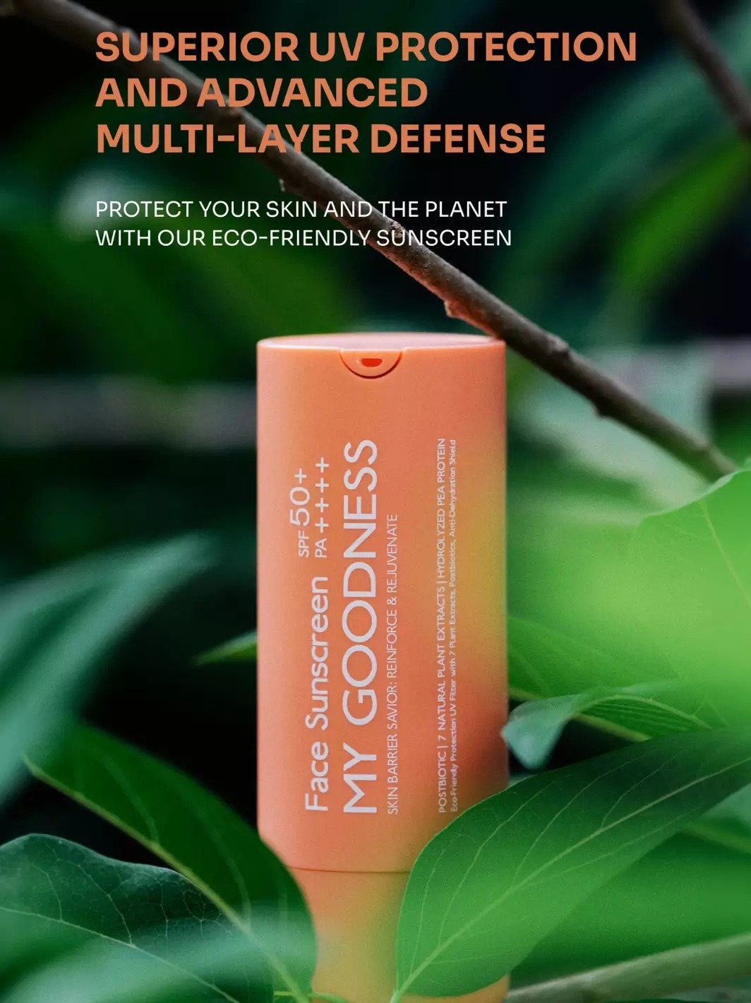 Face Sunscreen SPF 50+ PA++++ – Eco-Friendly Sunscreen | UV Protection & Hydration for Your Skin by My Goodness