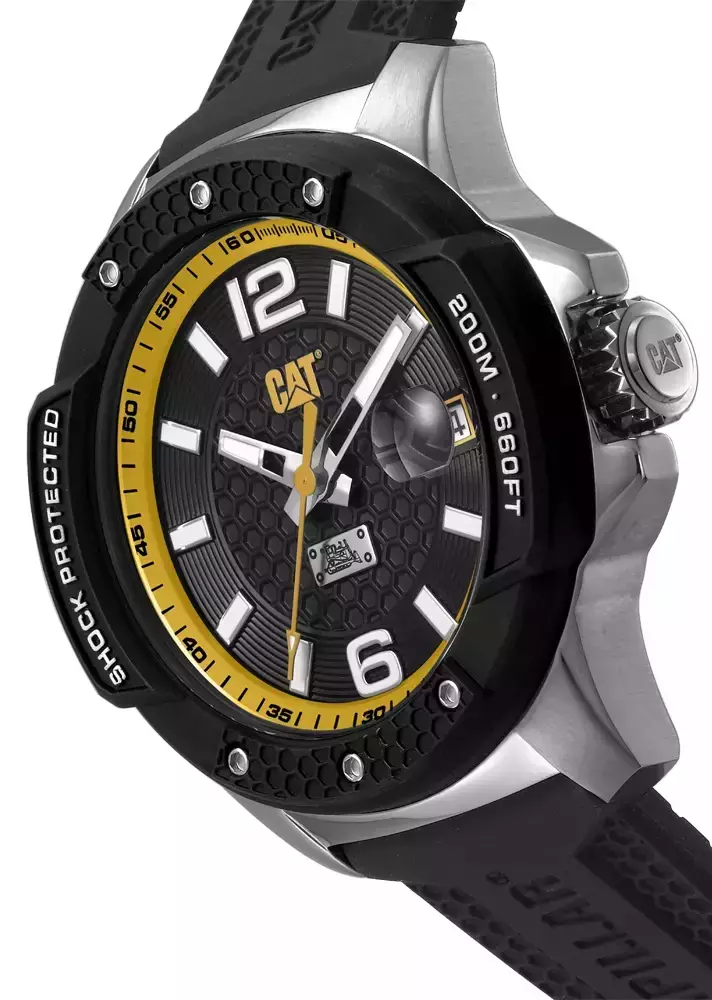 Caterpillar Men SJ.141.21.137 Silicone Black