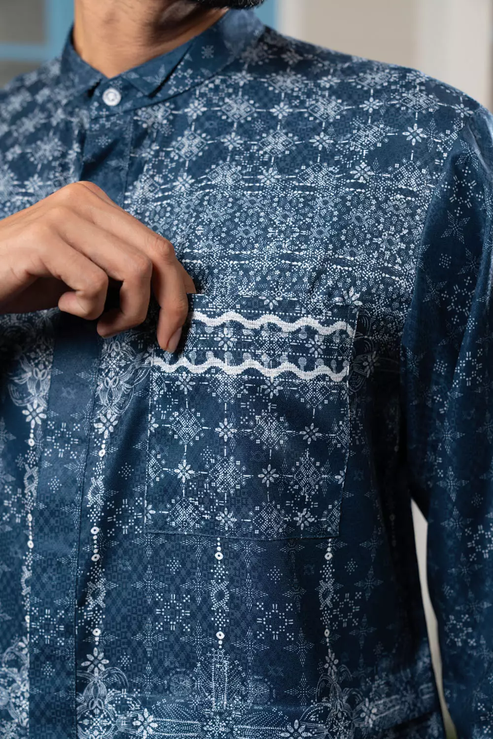 Klamby - Diyasmara Long Shirt Men Andala