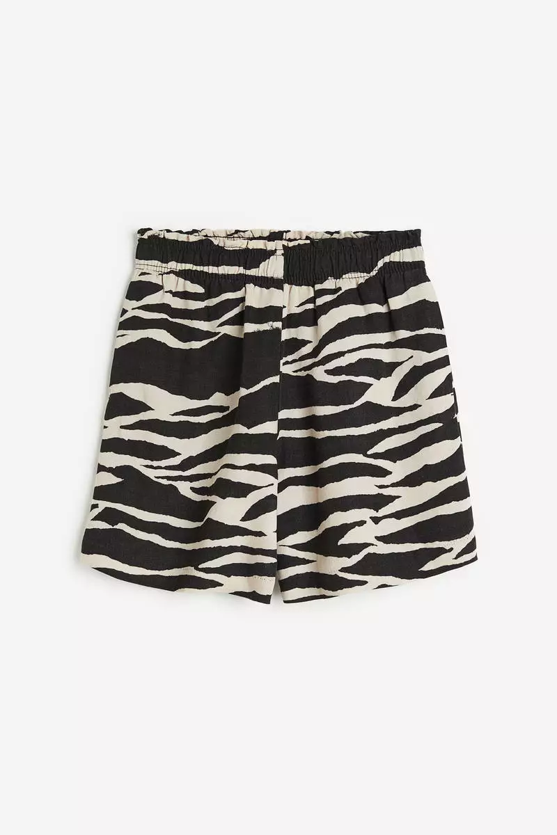 Buy H&M Linen-blend pull-on shorts 2024 Online | ZALORA Philippines