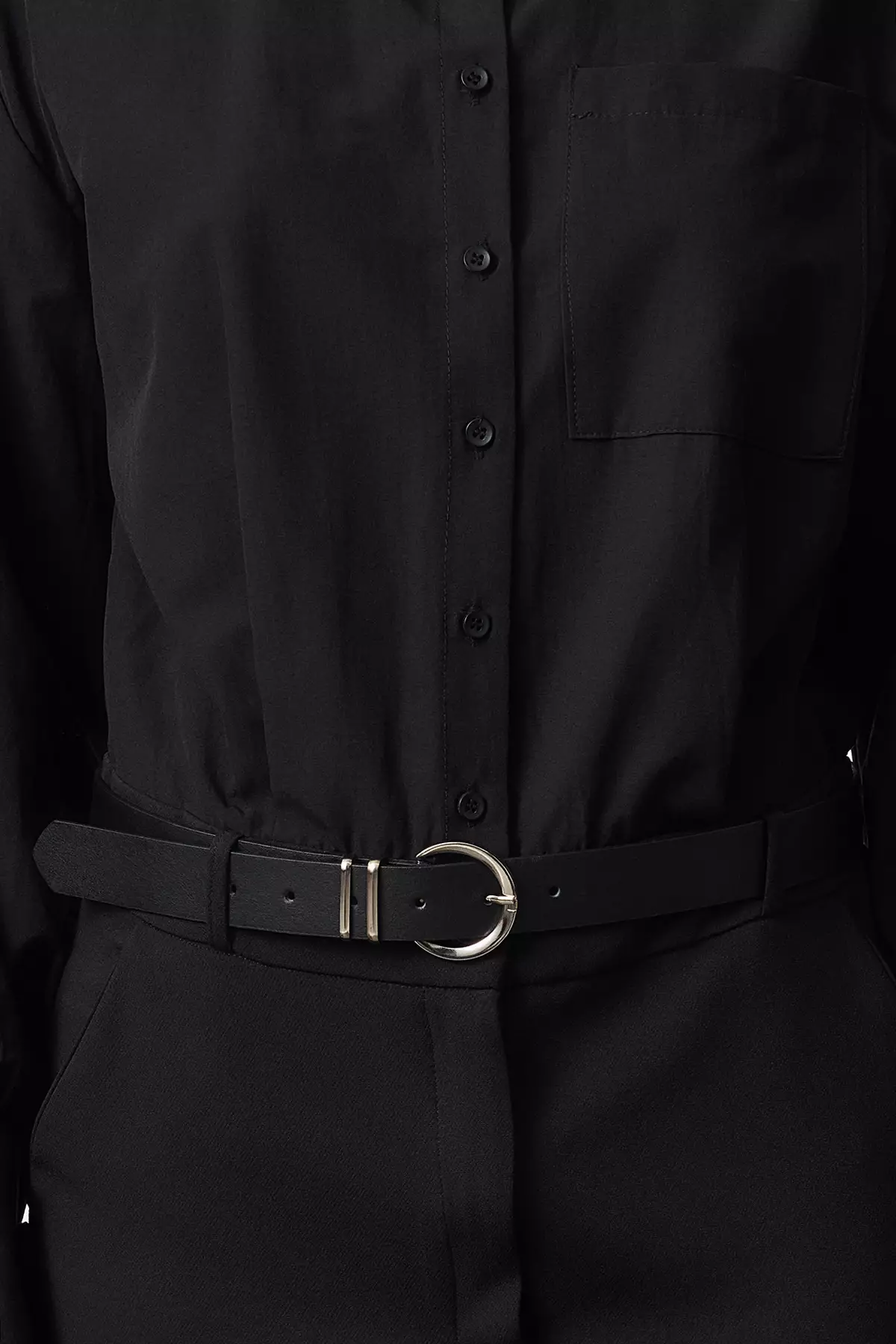 Pocket Mini Shirt Dress