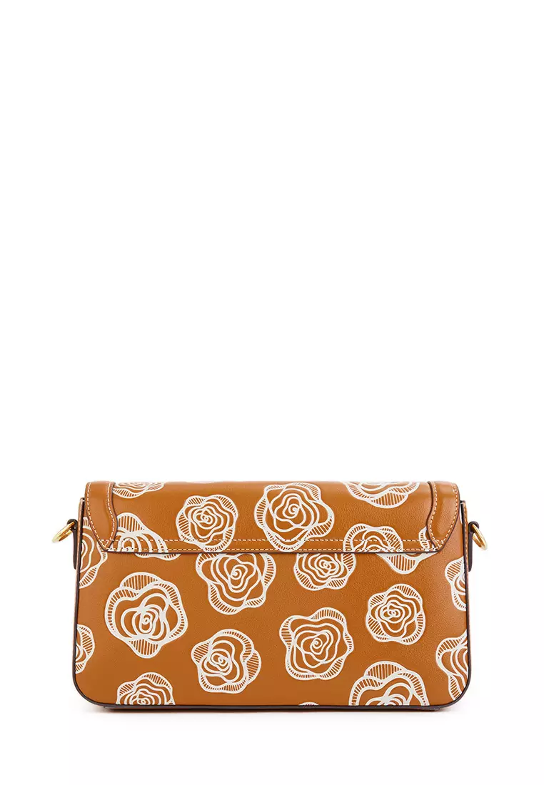 Camel Delia Crossbody Bag 2