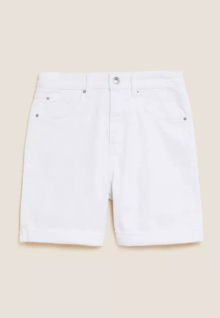 Denim Boyfriend Shorts