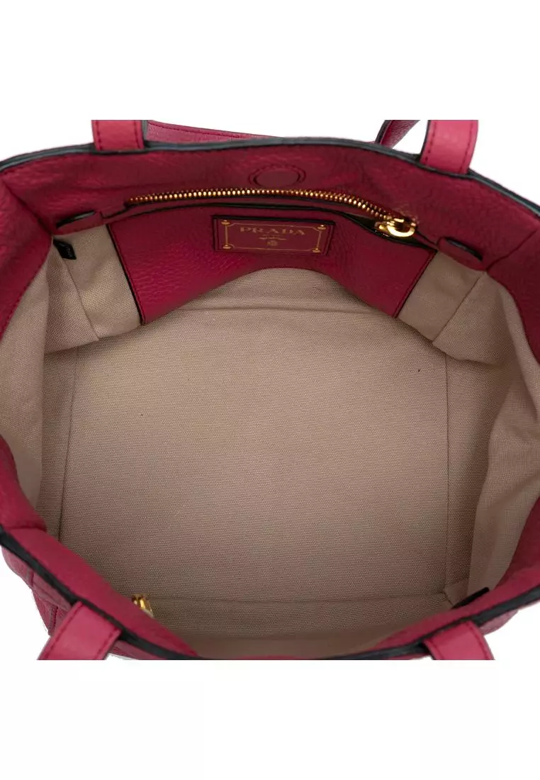 Pre-Loved Prada Vitello Daino Tote