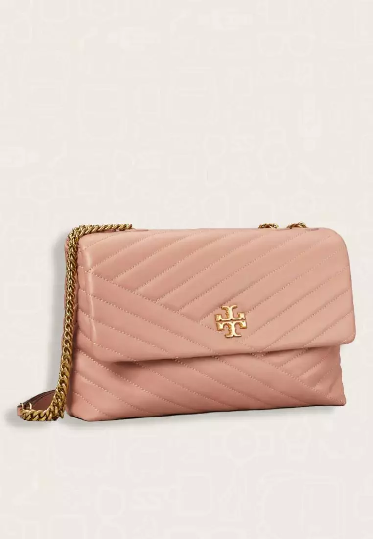Tory Burch Kira Chevron Convertible Shoulder Bag Meadowsweet