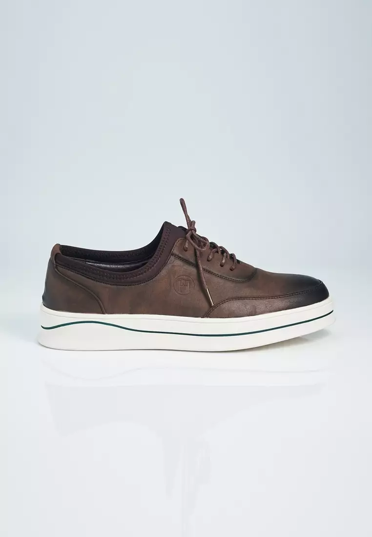 Discount on POLO HILL  shoes - SKU: POLO HILL Men Slip On Lace-Up Boat Shoes