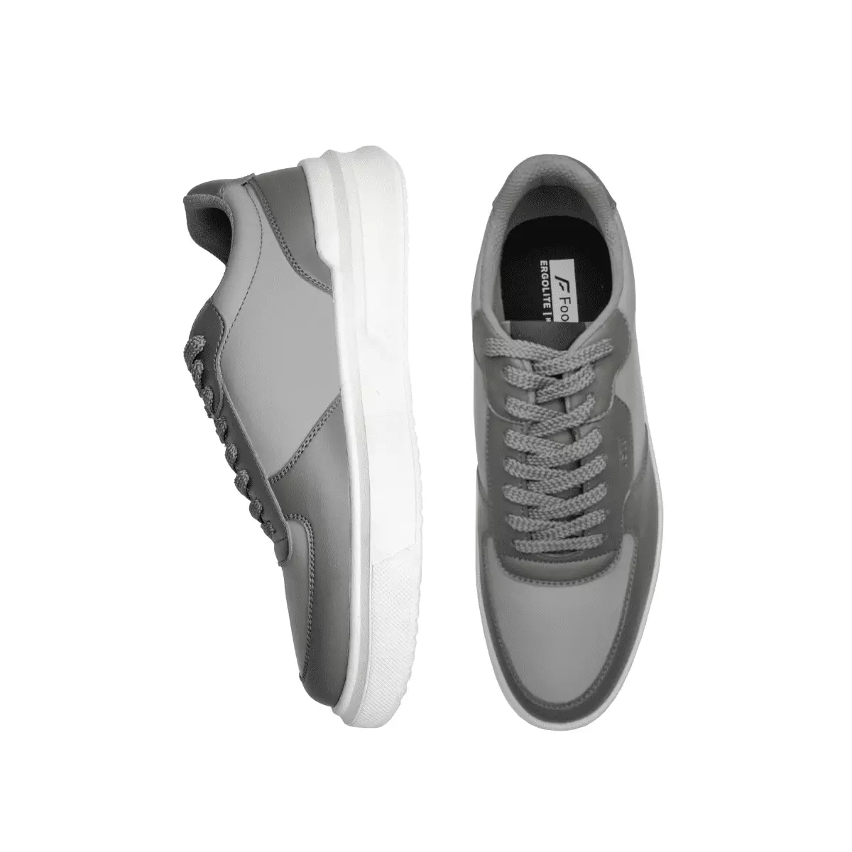 Footstep Footwear Sepatu Pria Sneakers Alpen Grey White Original Shoes