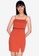ZALORA BASICS orange Double Layer Cami Mini Dress A1D12AA476266FGS_1