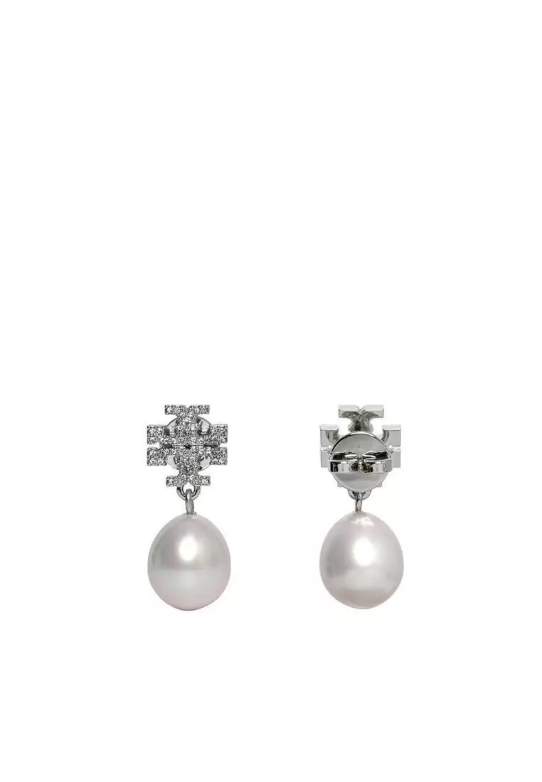 18K Gold-Plated Brass Dangle Earrings