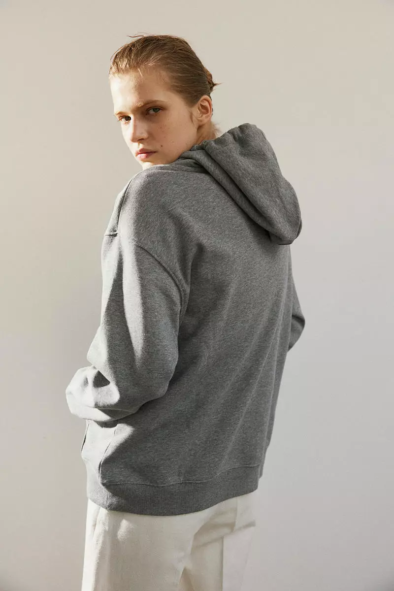 Buy H&M Text-motif hoodie 2024 Online