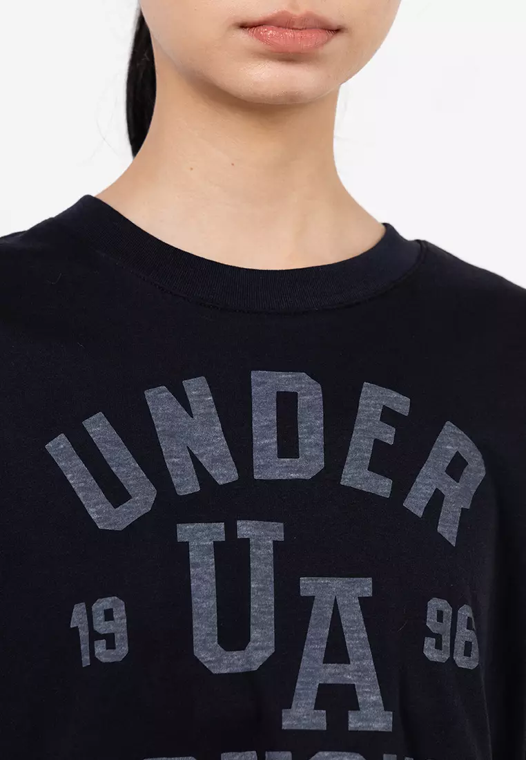 Varsity Boxy Crop Short Sleeve Tee