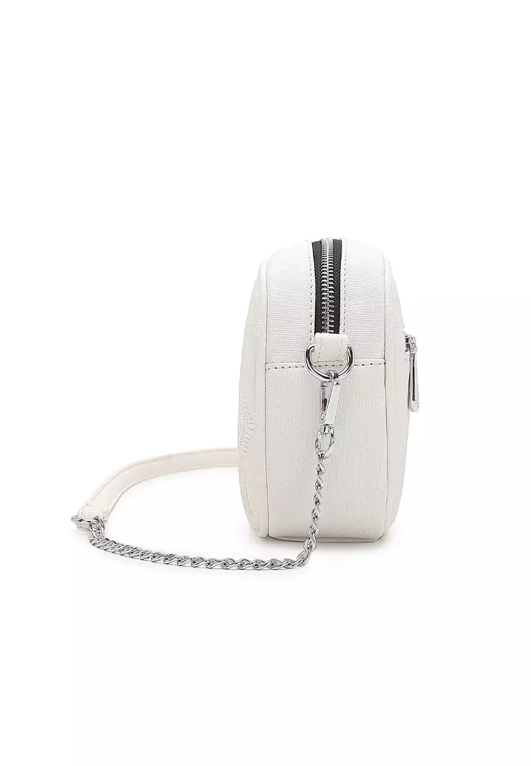 Women's Shoulder Sling Bag / Crossbody Bag - White