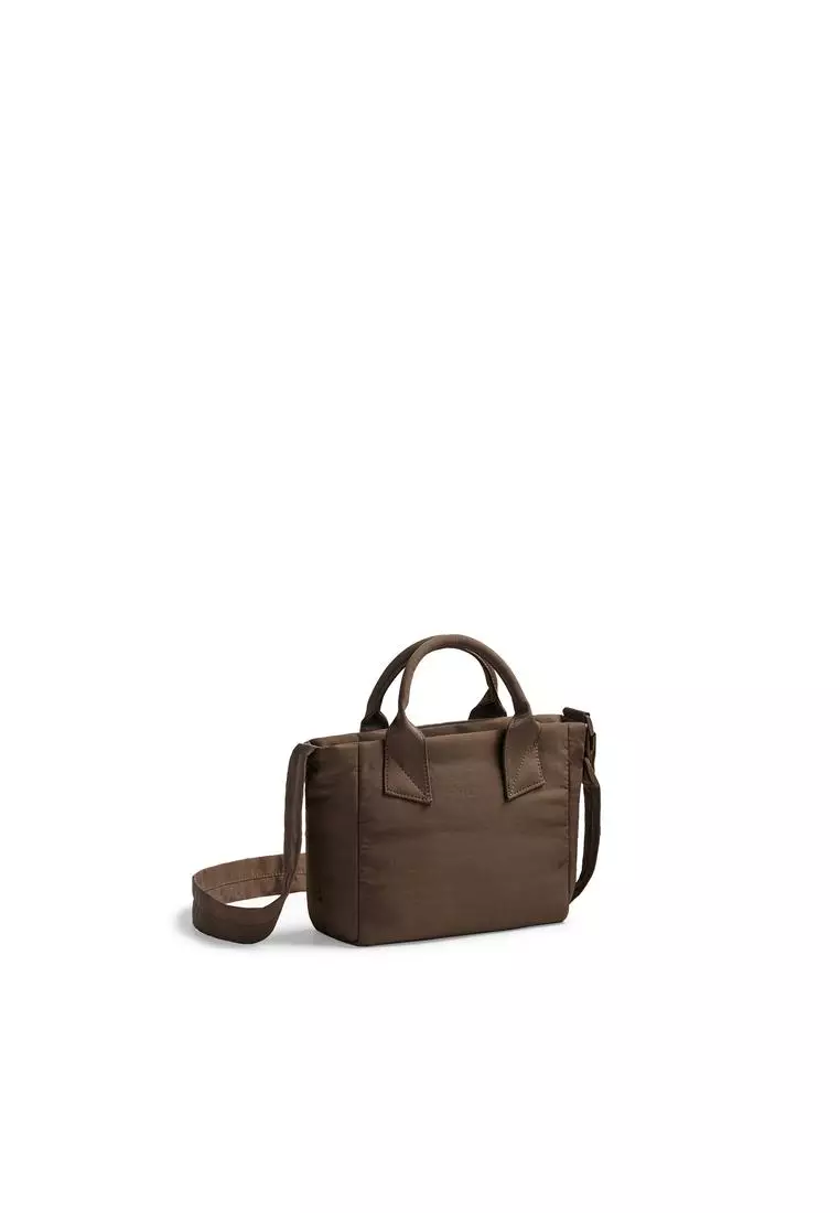 Poofah Mini Tote Bag - Dark Oak