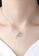 ZITIQUE silver Women's Mermaid's Tail & Tear Necklace - Silver B719DAC9916349GS_3
